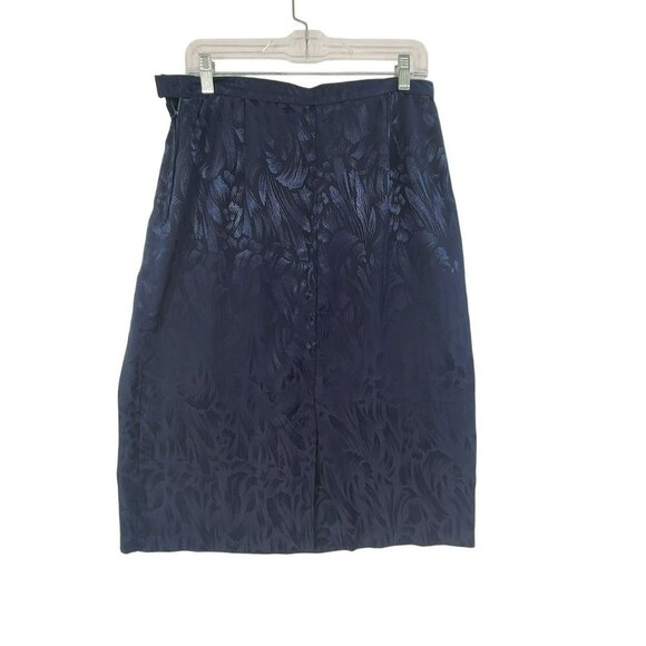 In The Mood Women's Two Piece Blouse/Skirt Combo Blue Size 18 - Picture 13 of 16